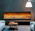 Restaurant Decor Wall Fireplace Heater With Remote , Fake Flame Electric Wall Fireplace 750W/1500W