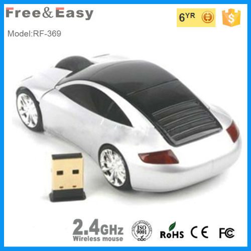 Mini 2.4G Wireless Car Mouse For PC And Laptop With Fcc Standard