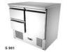 Kitchen Refrigeration Salad Display Fridge With Two Drawers 110 - 115V 60Hz