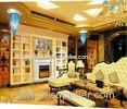 Villa Luxury Decor Remote Control Modern Electric Fireplace Heater Adjustive Flame