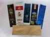 250g Black / Yellow Printed Custom Coffee Bag With Degassing Valve , Gravure Printing