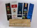 250g Black / Yellow Printed Custom Coffee Bag With Degassing Valve , Gravure Printing