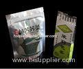 Plastic Zipper Baking Buckwheat Tea Coffee Bag With Tear Notch On Two Sides