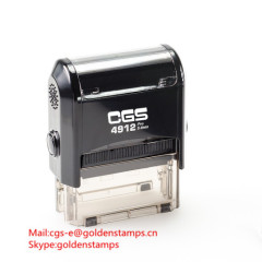 CGSself inking stamp/rubber stamp /stamp machine/inking pad/factory direct sale