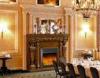 Antique Freestanding European Electric Fireplace Heaters Support Solid Wood / Resin Material