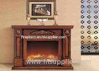 Classic 1.2M Oak Solid Wood Home Furniture Fireplace Electric Heaters