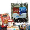 Frozen Picnic Lunch Hamburger Food Thermal Bags , Silver Foil Insulated Bags