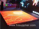 10.417mm Indoor Full Color LED Floor Tiles Display for Stage , Advertising