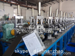 C Z purline roll forming machine in my factory