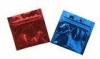 Blue Red Mini Aluminium Foil Packaging Bags , Standing Zipper Small Pouch