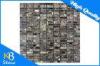 Flooring Dark Emperador Marble Subway Pattern Polished Tile Floor Decorative Mosaic Tiles