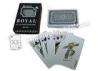 Taiwan Royal Gambling Props Plastic Playing Cards Bridge Size Regular Size