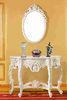 Living Room Furniture Wood Dressing Table And Mirror European Antique