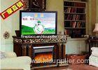 Decorative Fake Frame Heating Electric Fireplaces TV Stands Free Standing