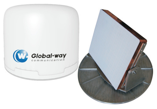 0.5m Ku Band Airborne Planar Array SOTM/VSAT satellite communications on the move