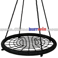 Spider web swing for children