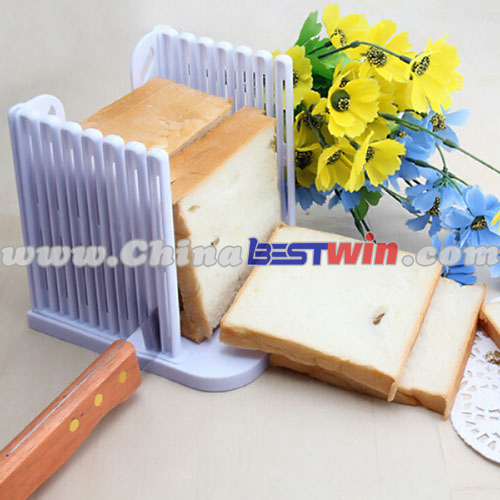Kitchen Pro Tool Bread Loaf Toast Slicer Cutter Mold Guide As Seen On TV