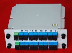 Optical Fiber PLC Splitter Slot Box (2X2 4 8 16 32 64/SC FC LC/APC UPC)