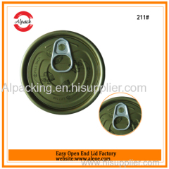 Tinplate easy open end for canned meat from China provide