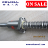 Durable design antibacklash Ground ball screw with low noise