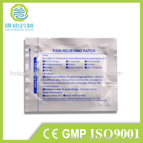 Kangdi OEM&ODM wholesale the lowest price anti fatigue plaster pain relief plaster