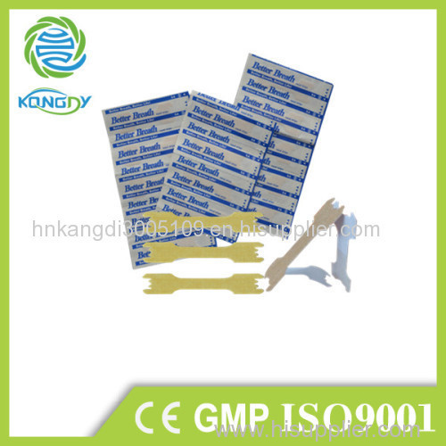 2015 Kangdi OEM hot sale stop snoring and breath right wholesale better breath nasal strips