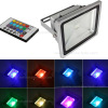 20W RGB Color Changing Outdoor Remote Control LED Flood Lights 85-265V