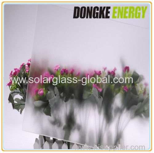 High quality with clear solar panel coating glass