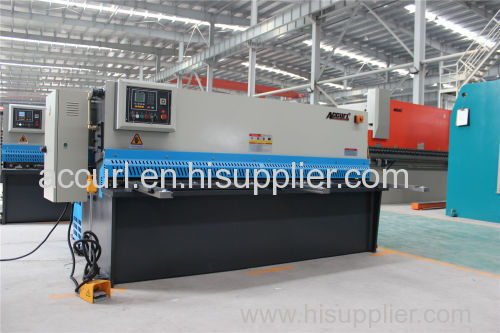 hydraulic swing beam plate guillotine shearing machine