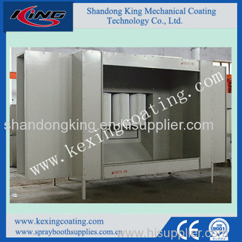 China Best Seller Steel Powder Coating Cabin with Transfer Conveyor