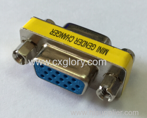 Adapter VGA Female to VGA Female mini gender changer