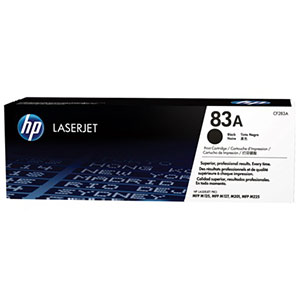 HP CF283A LASERJET 83A TONER CARTRIDGE - BLACK