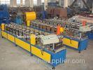 Colored Steel Gutter Steel Sheet Roll Forming Machine With PLC Control System