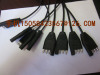 SAEpulg Bullet terminal molding power cable wire harness