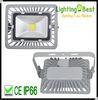 Billboard Black Or Silver Outdoor Led Flood Light Fixture For Garden Lighting