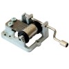 METAL CRANKSHAFT HAND CRANK MUSICAL BOX MECHANISM