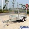 straight deck cattle trailer Cattle Crate Trailer