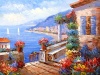 100% Handmade High Quality Mediterranean Oil Painting for Living Room
