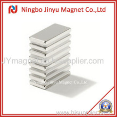 N35sh 150℃Tem Neodymium Block Magnet With Ni Coated