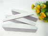 OEM professional nail file supplier white nail file 100/180