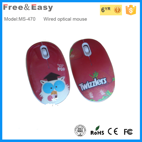 wired water transfer printing mouse