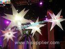 Inflatable Star Decoration with led light or common light (white color) for Exhibition
