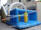Outside Commercial grade 0.55mm PVC tarpaulin waterproof Inflatable long slip n slides