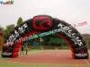 Colorful rip-stop nylon material Promotional Inflatable Archway