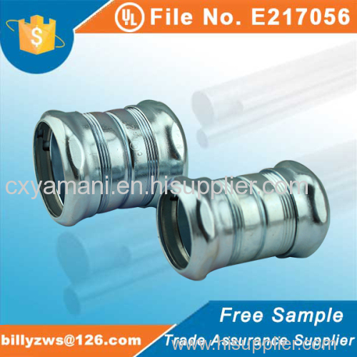 Hot selling China manufacture steel EMT compression coupling