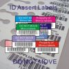 Customized Asset Identification Labels of Different Color Security Code Stickers Printing Company ID