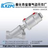 stainless steel pneumatic control piston 2 way solenoid valve DN25
