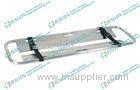 Stainless steel scoop ems stretcher with two belts for transfer fractured patients