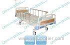 Luxurious Rolling drive medical hospital beds With Aluminium Collapsible Side Rails