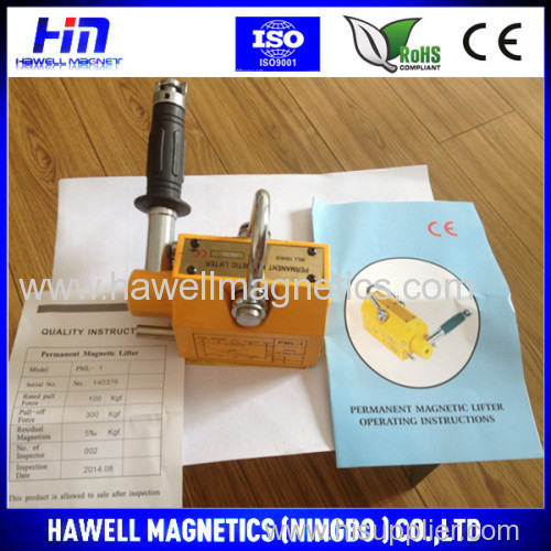 Permanent magnetic lifter 300 Kgf
